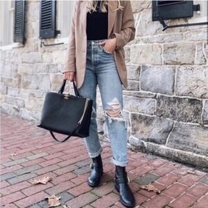 AGOLDE High Waisted Sophia Skinny Jeans Size 26 High Rise Revolve Jeans